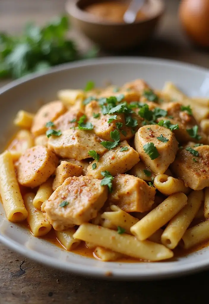 30 Creamy Chicken Breast Recipes That Feel Gourmet Yet Easy - 7. Creamy Cajun Chicken Pasta