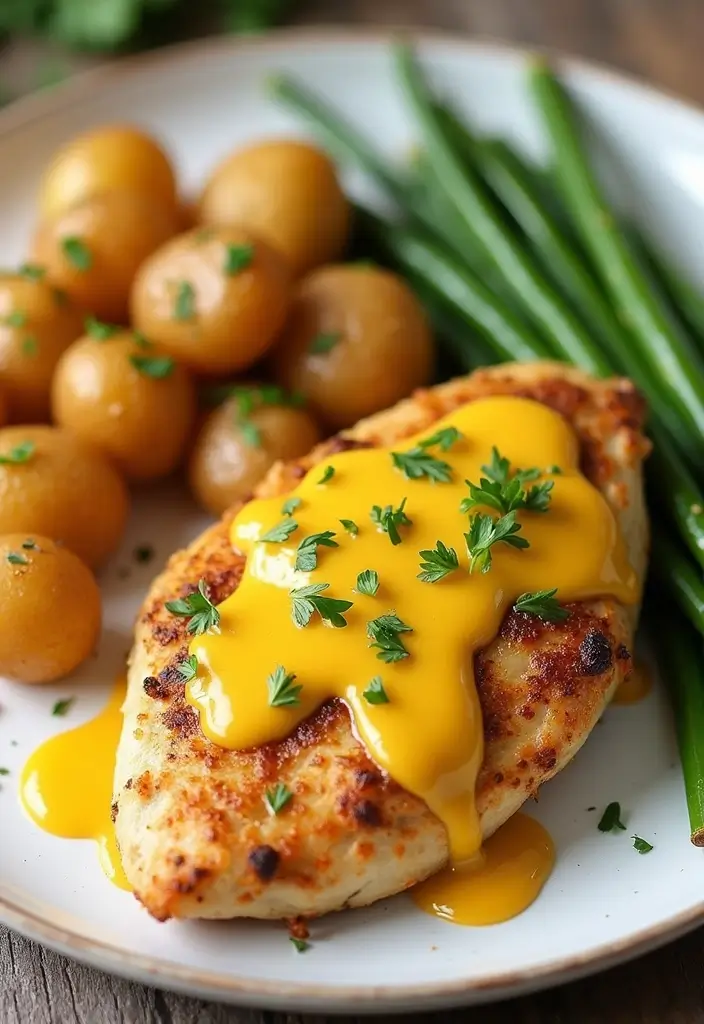 30 Creamy Chicken Breast Recipes That Feel Gourmet Yet Easy - 8. Creamy Honey Mustard Chicken