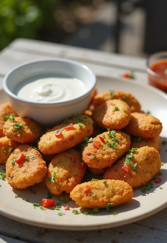 30 Crunchy & Addictive Chicken Fried Steak Fingers - 13. Mediterranean Chicken Fingers
