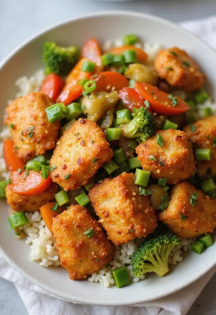 30 Crunchy & Addictive Chicken Fried Steak Fingers - 20. Chicken Finger Stir-Fry