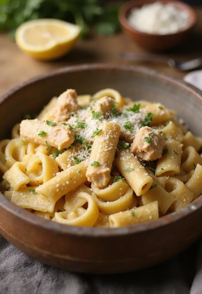 30 Crunchy & Addictive Chicken Fried Steak Fingers - 29. Chicken Finger Pasta