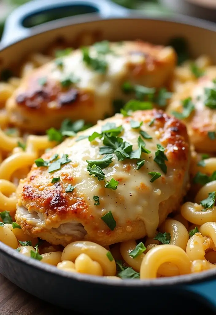 30 French Onion Chicken Noodle Casserole Recipes That Are Cozy & Flavorful - 17. French Onion Chicken Casserole with Orzo