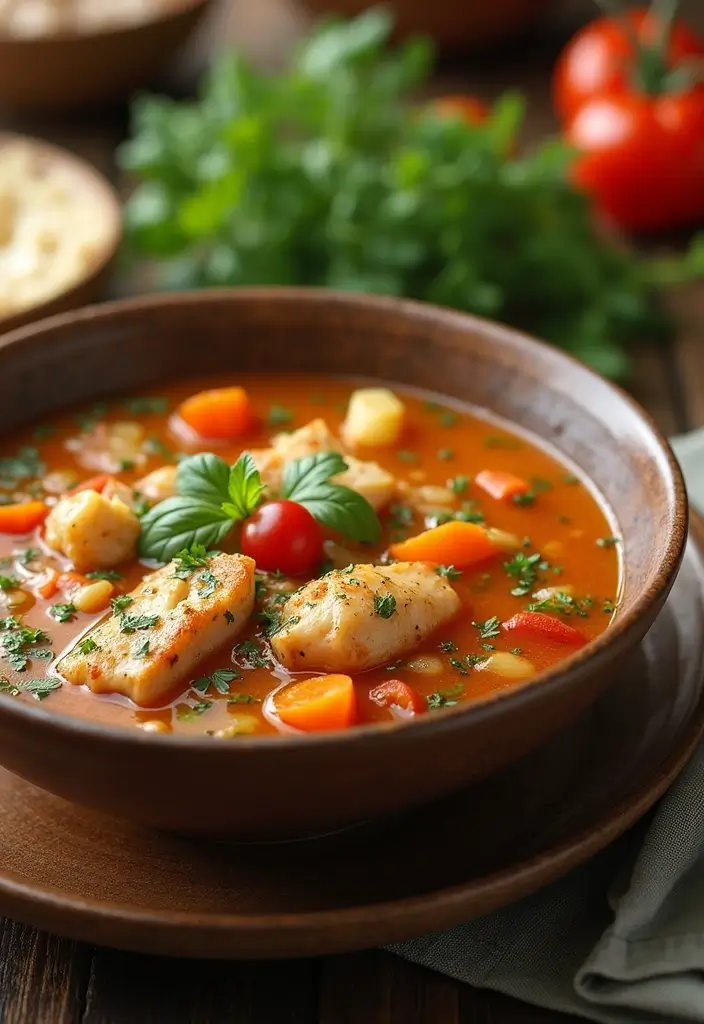 30 Greek Chicken Meal Prep Recipes That Are Fresh and Filling - 19. Greek Chicken Soup