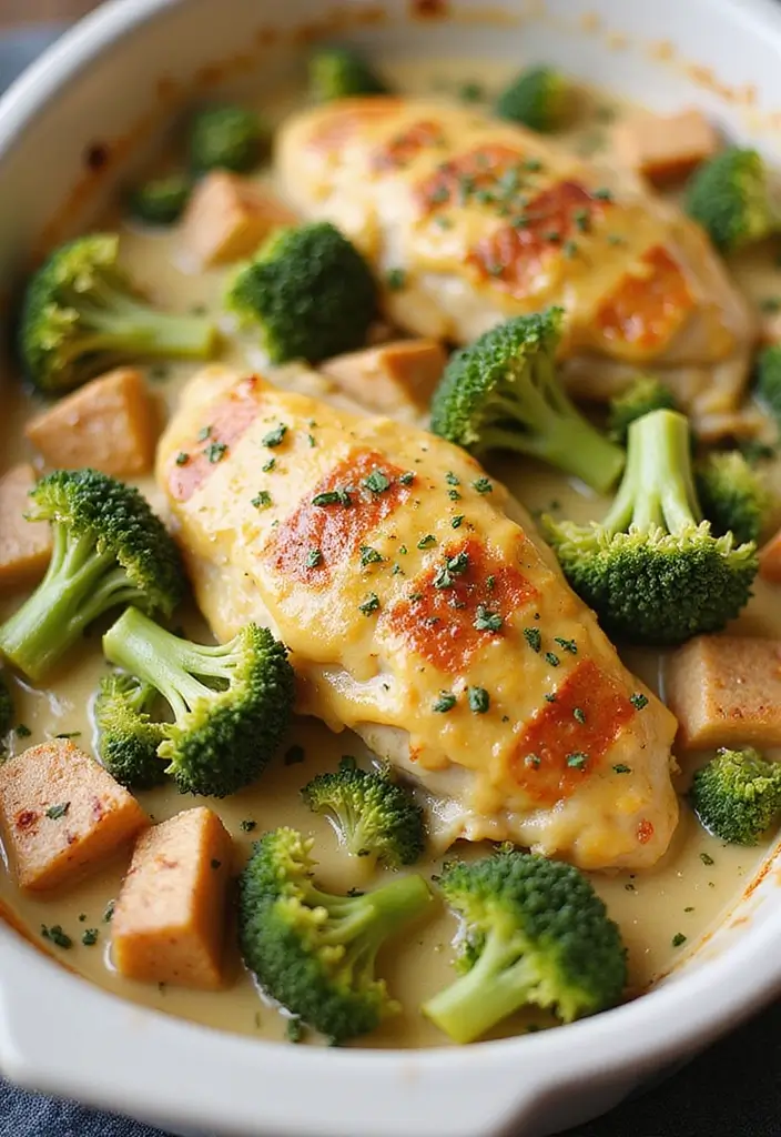 30 Greek Chicken Meal Prep Recipes That Are Fresh and Filling - 21. Greek Chicken and Broccoli Bake