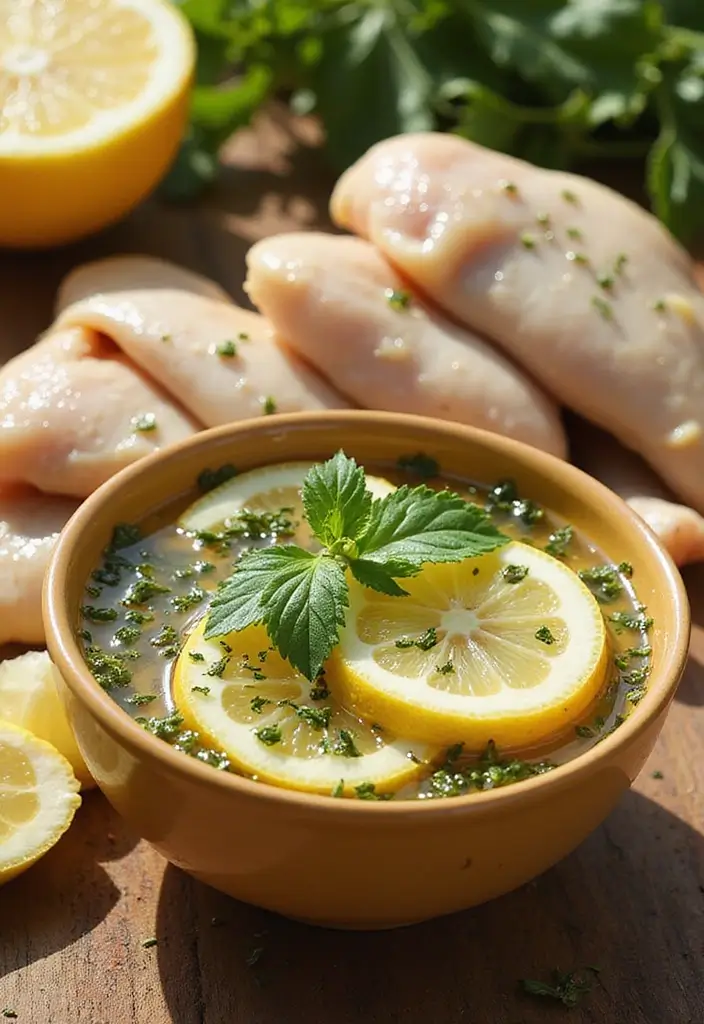 30 Greek Marinade for Chicken Recipes That Taste Authentic - 1. Classic Greek Lemon-Oregano Marinade