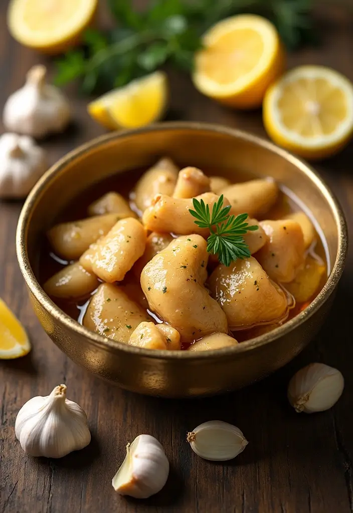 30 Greek Marinade for Chicken Recipes That Taste Authentic - 4. Garlic-Honey Marinade