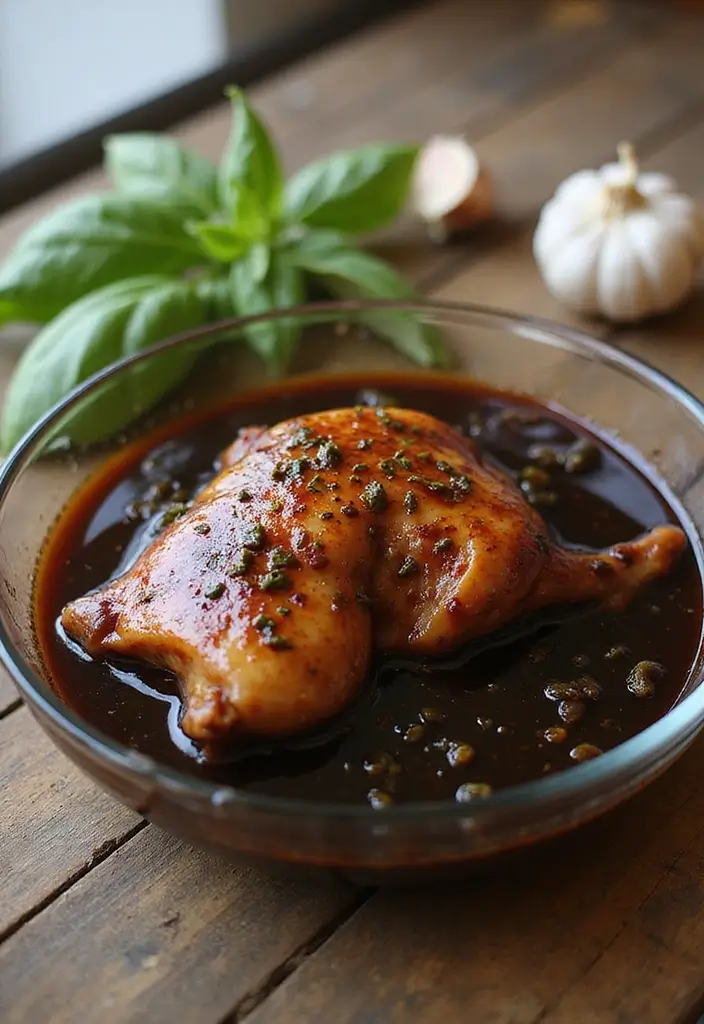 30 Greek Marinade for Chicken Recipes That Taste Authentic - 5. Balsamic Vinegar Marinade