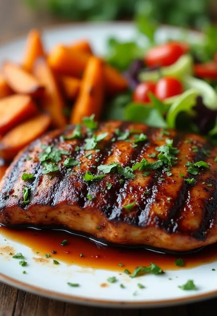 30 Grilled Chicken Recipes on Stove That Are Quick & Smoky 117 30 Grilled Chicken Recipes on Stove That Are Quick & Smoky - 18. Chocolate Chipotle Grilled Chicken