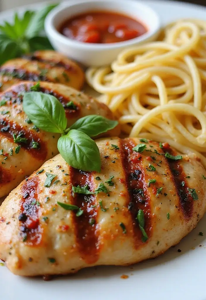 30 Grilled Chicken Recipes on Stove That Are Quick & Smoky 124 30 Grilled Chicken Recipes on Stove That Are Quick & Smoky - 19. Italian Herb Grilled Chicken