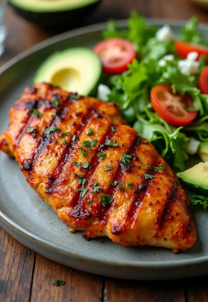 30 Grilled Chicken Recipes on Stove That Are Quick & Smoky 9 30 Grilled Chicken Recipes on Stove That Are Quick & Smoky - 2. Spicy Cajun Grilled Chicken