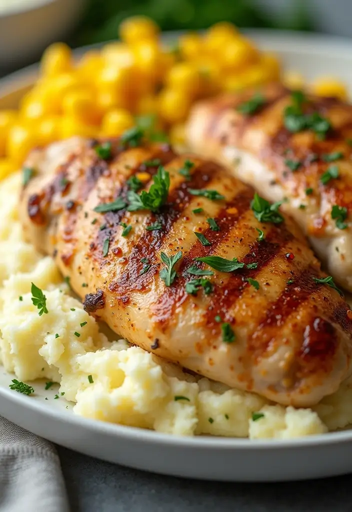 30 Grilled Chicken Recipes on Stove That Are Quick & Smoky 157 30 Grilled Chicken Recipes on Stove That Are Quick & Smoky - 24. Garlic Butter Grilled Chicken
