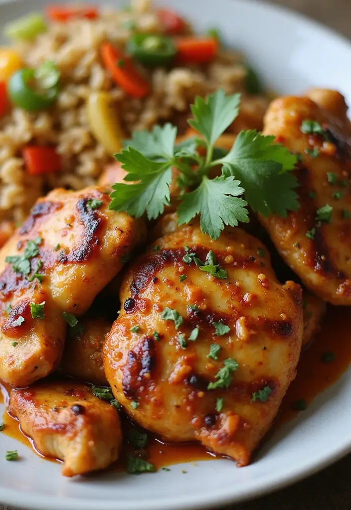 30 Grilled Chicken Recipes on Stove That Are Quick & Smoky 164 30 Grilled Chicken Recipes on Stove That Are Quick & Smoky - 25. Spicy Thai Grilled Chicken