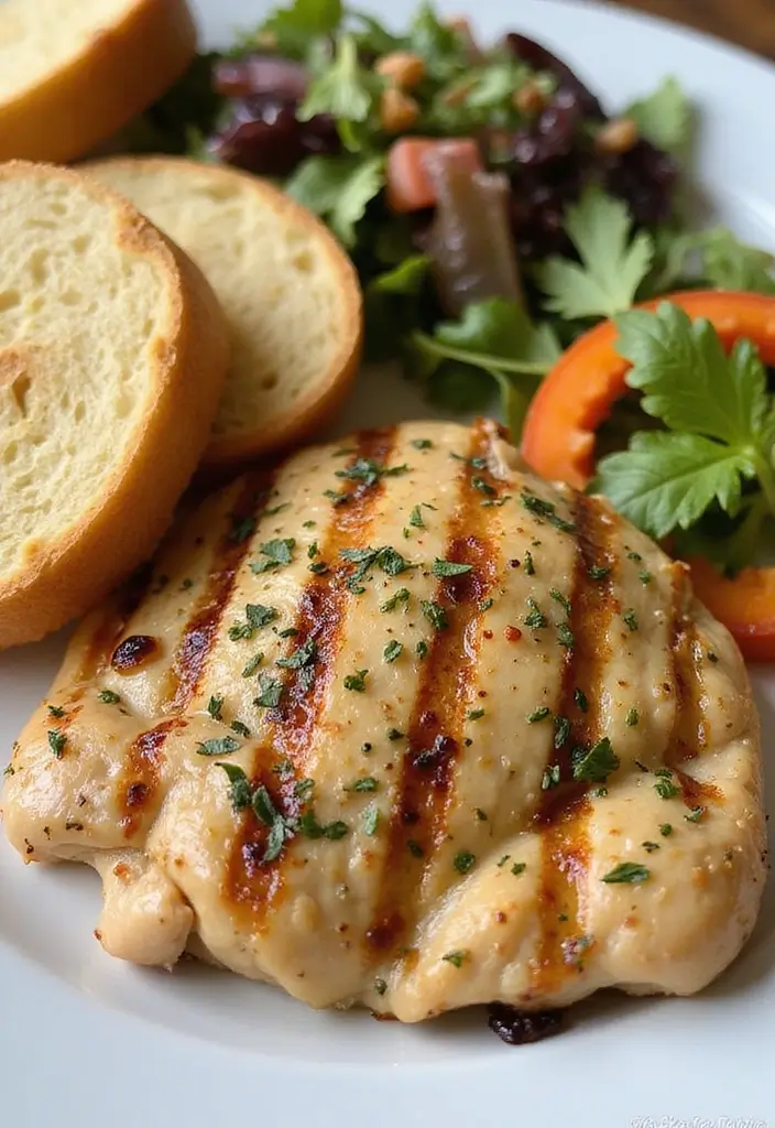 30 Grilled Chicken Recipes on Stove That Are Quick & Smoky 167 30 Grilled Chicken Recipes on Stove That Are Quick & Smoky - 26. Herb-Crusted Grilled Chicken