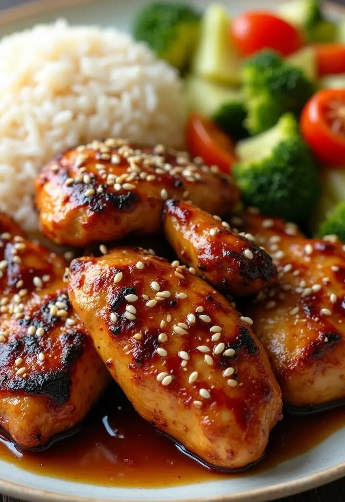 30 Grilled Chicken Recipes on Stove That Are Quick & Smoky 174 30 Grilled Chicken Recipes on Stove That Are Quick & Smoky - 27. Teriyaki Ginger Grilled Chicken