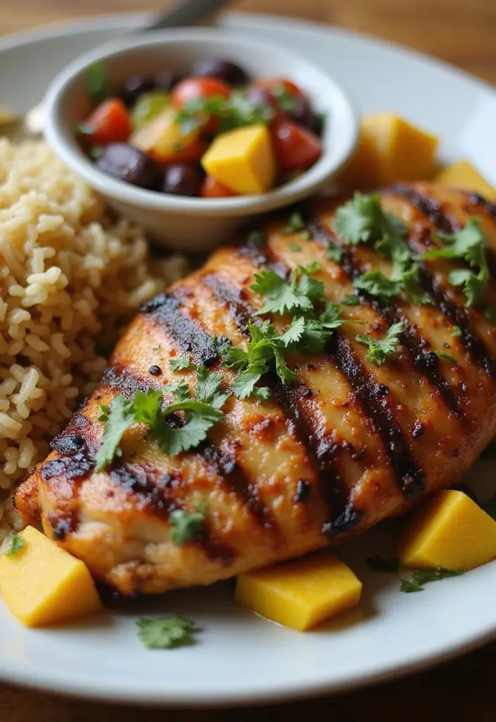 30 Grilled Chicken Recipes on Stove That Are Quick & Smoky 181 30 Grilled Chicken Recipes on Stove That Are Quick & Smoky - 28. Jerk Grilled Chicken