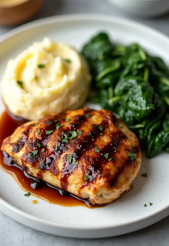 30 Grilled Chicken Recipes on Stove That Are Quick & Smoky 28 30 Grilled Chicken Recipes on Stove That Are Quick & Smoky - 5. Balsamic Glazed Grilled Chicken