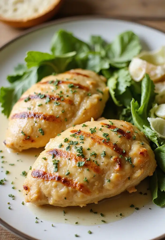 30 Grilled Chicken Recipes on Stove That Are Quick & Smoky 49 30 Grilled Chicken Recipes on Stove That Are Quick & Smoky - 8. Garlic Parmesan Grilled Chicken