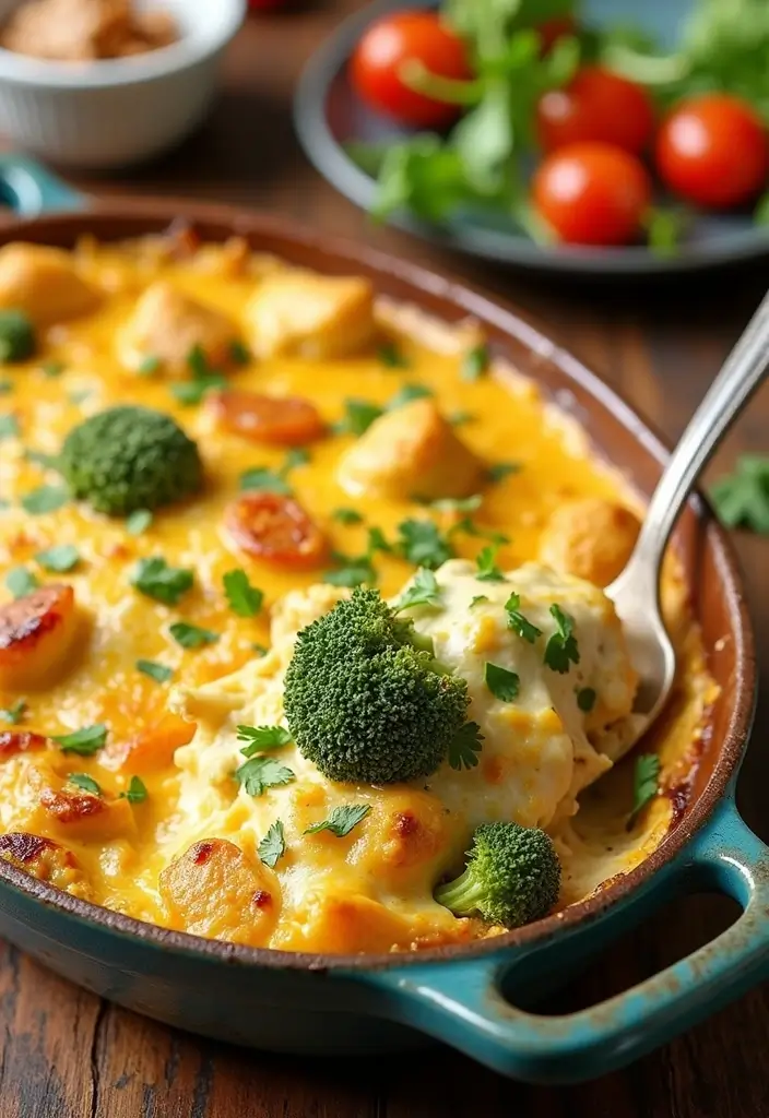 30 Healthy Chicken Casserole Recipes That Are Comfort Without Guilt - 1. Cheesy Broccoli Chicken Casserole