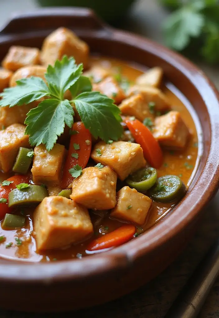 30 Healthy Chicken Casserole Recipes That Are Comfort Without Guilt - 13. Thai Chicken Casserole