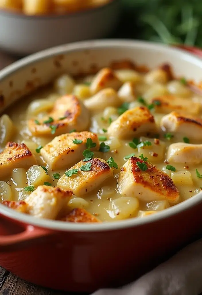 30 Healthy Chicken Casserole Recipes That Are Comfort Without Guilt - 14. Chicken and Leek Casserole