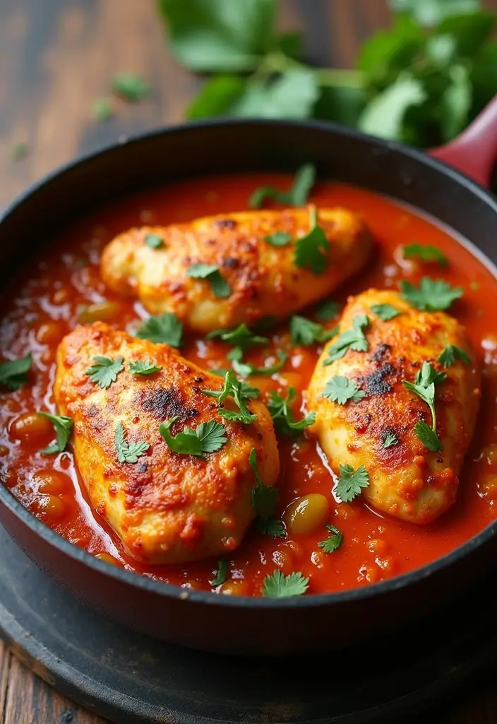30 Healthy Chicken Casserole Recipes That Are Comfort Without Guilt - 15. Harissa Chicken Casserole