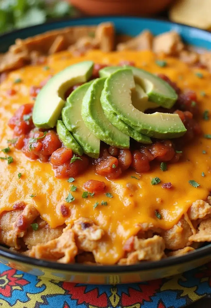 30 Healthy Chicken Casserole Recipes That Are Comfort Without Guilt - 18. Chicken Tortilla Casserole