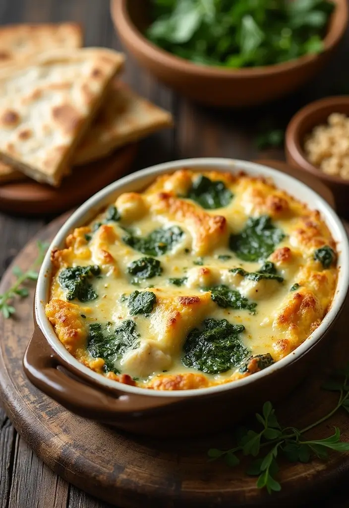 30 Healthy Chicken Casserole Recipes That Are Comfort Without Guilt - 25. Chicken and Spinach Feta Casserole