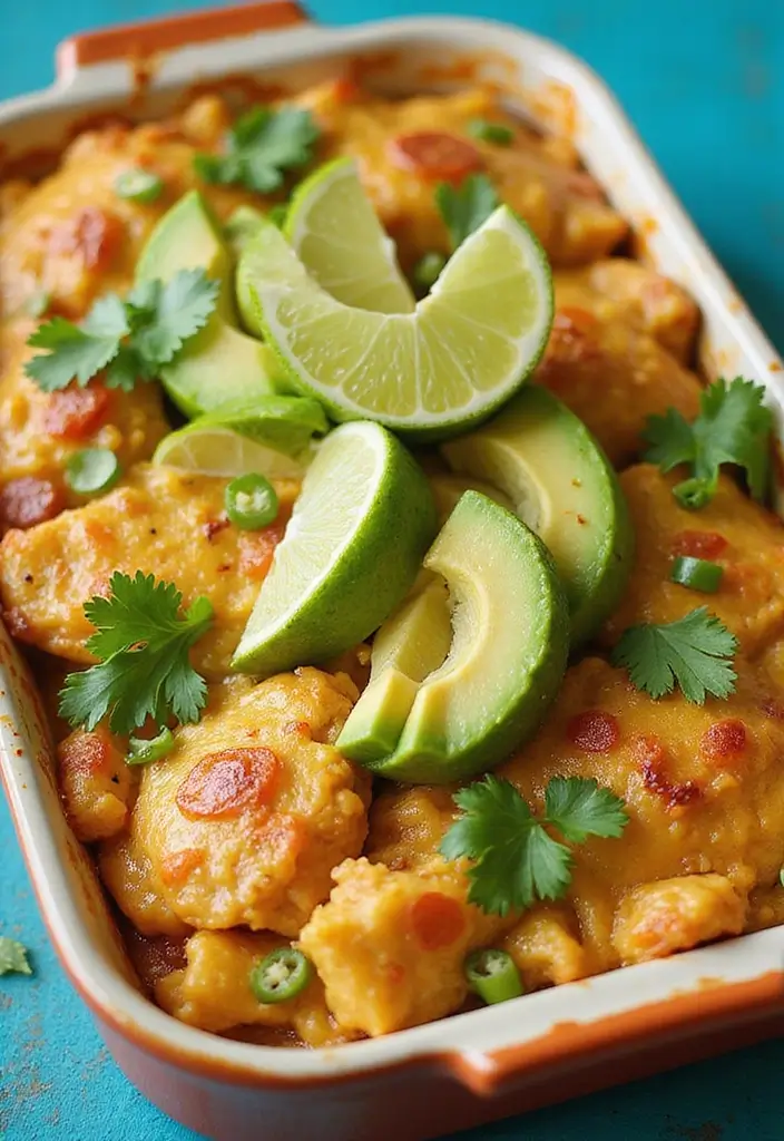 30 Healthy Chicken Casserole Recipes That Are Comfort Without Guilt - 30. Chicken and Avocado Casserole