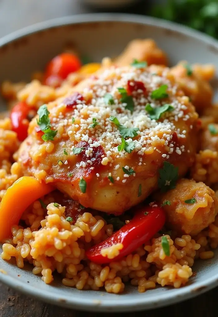 30 Healthy Chicken Casserole Recipes That Are Comfort Without Guilt - 6. BBQ Chicken Casserole with Cauliflower Rice