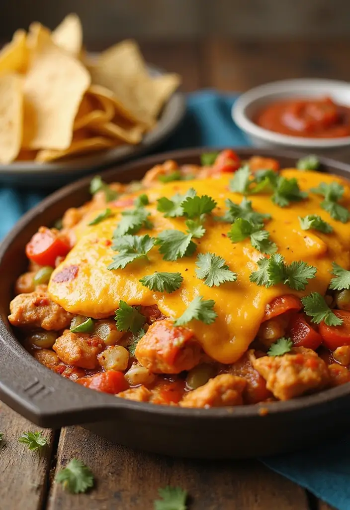 30 Healthy Chicken Casserole Recipes That Are Comfort Without Guilt - 9. Chicken Fajita Casserole