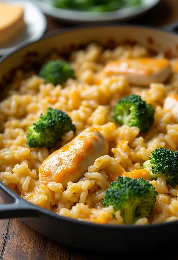 30 Healthy Chicken Casserole Recipes That Are Comfort Without Guilt - 9. Chicken and Rice Casserole with Broccoli