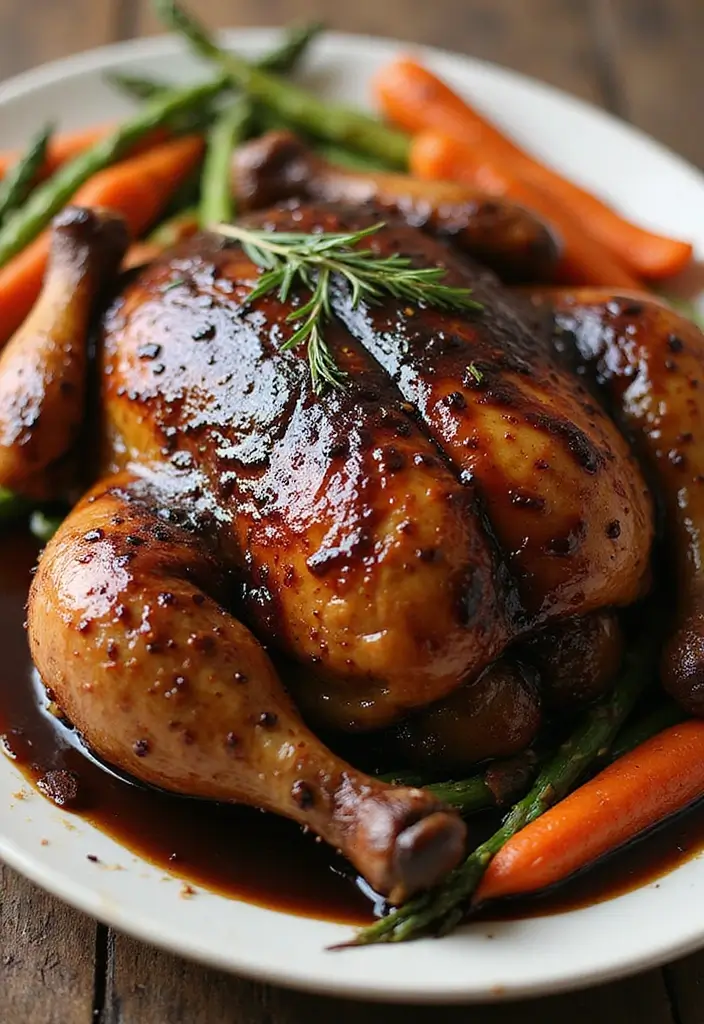 30 Ina Garten Roast Chicken Recipes That Feel Fancy & Foolproof - 2. Balsamic-Glazed Roast Chicken