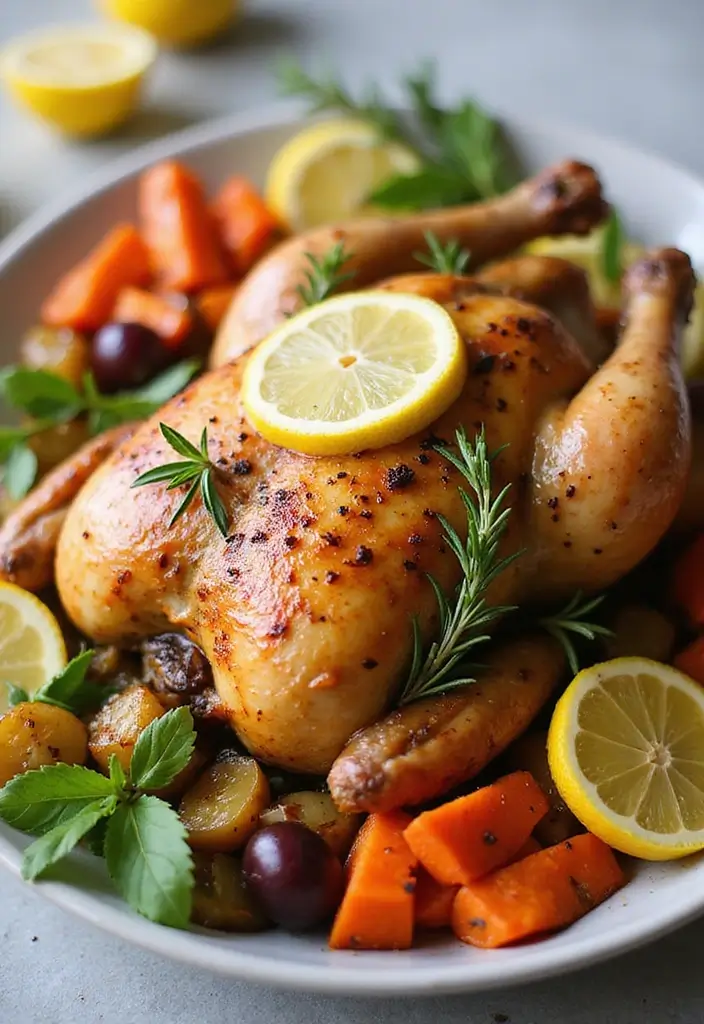 30 Ina Garten Roast Chicken Recipes That Feel Fancy & Foolproof - 27. Roast Chicken with Lemon and Rosemary