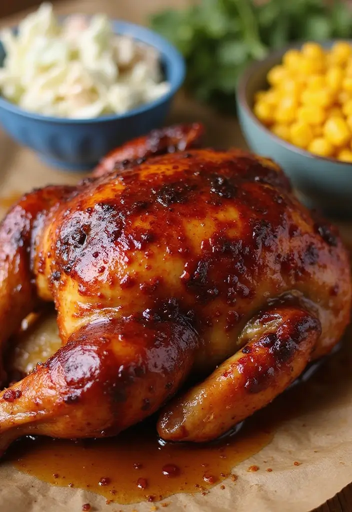 30 Ina Garten Roast Chicken Recipes That Feel Fancy & Foolproof - 28. Roast Chicken with BBQ Glaze