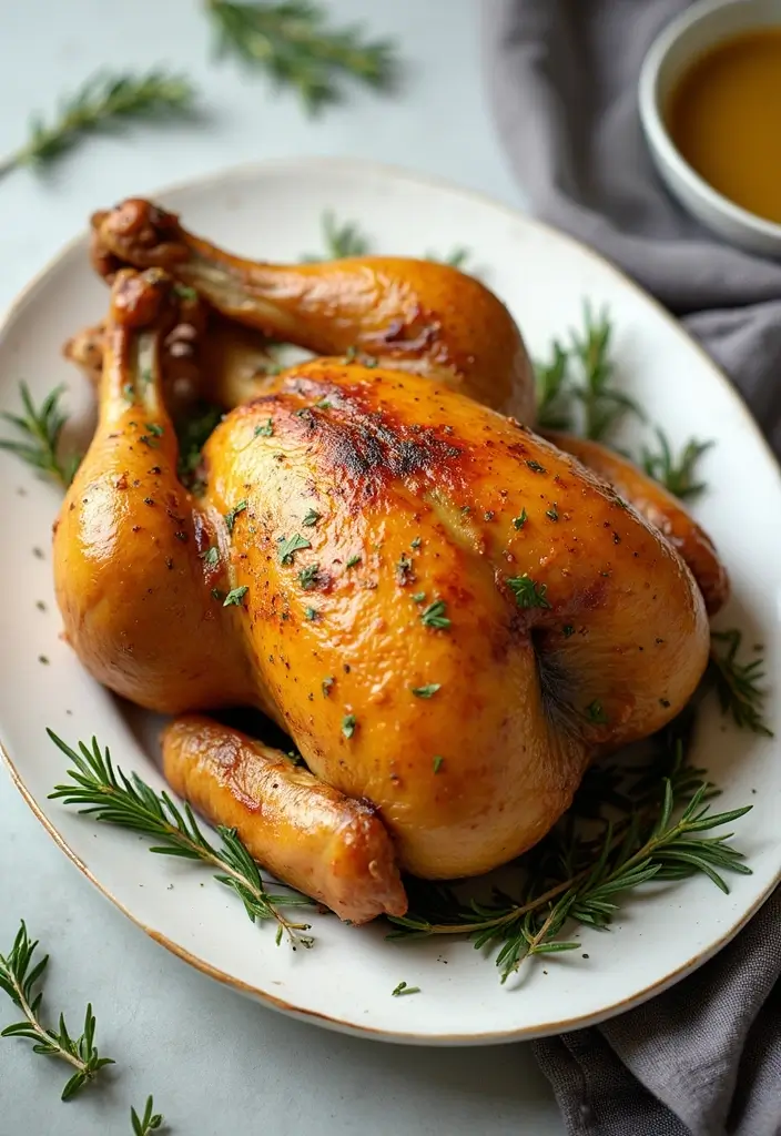 30 Ina Garten Roast Chicken Recipes That Feel Fancy & Foolproof - 3. Mustard and Herb Roast Chicken