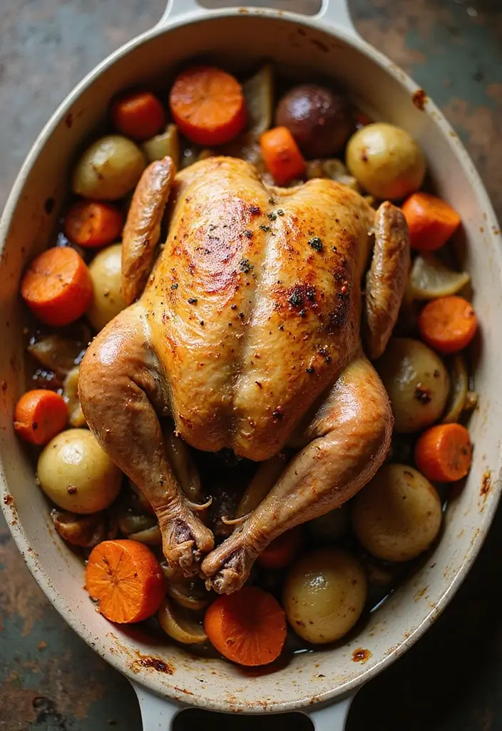 30 Ina Garten Roast Chicken Recipes That Feel Fancy & Foolproof - 4. Classic Roast Chicken with Vegetables