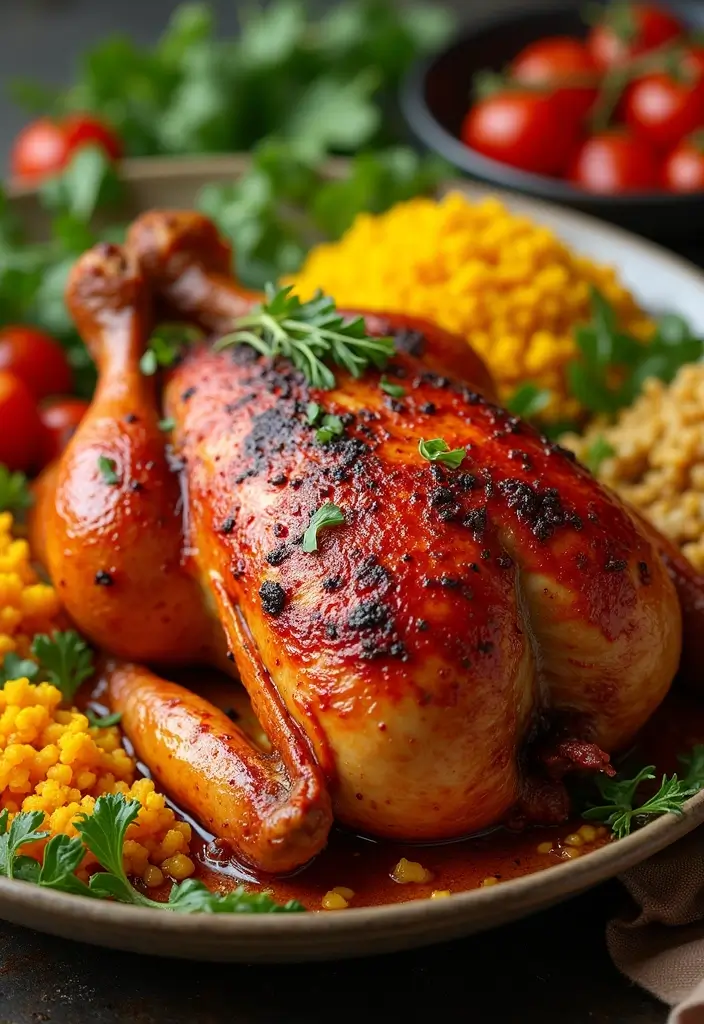 30 Ina Garten Roast Chicken Recipes That Feel Fancy & Foolproof - 6. Spicy Harissa Roast Chicken