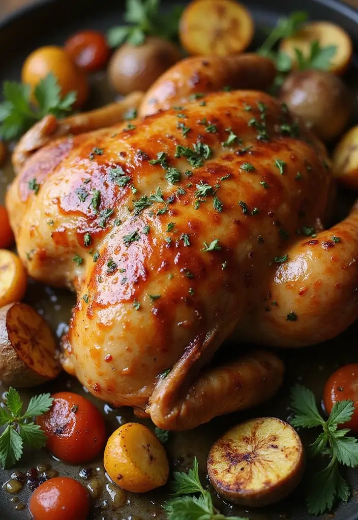 30 Ina Garten Roast Chicken Recipes That Feel Fancy & Foolproof - 7. Maple-Glazed Roast Chicken