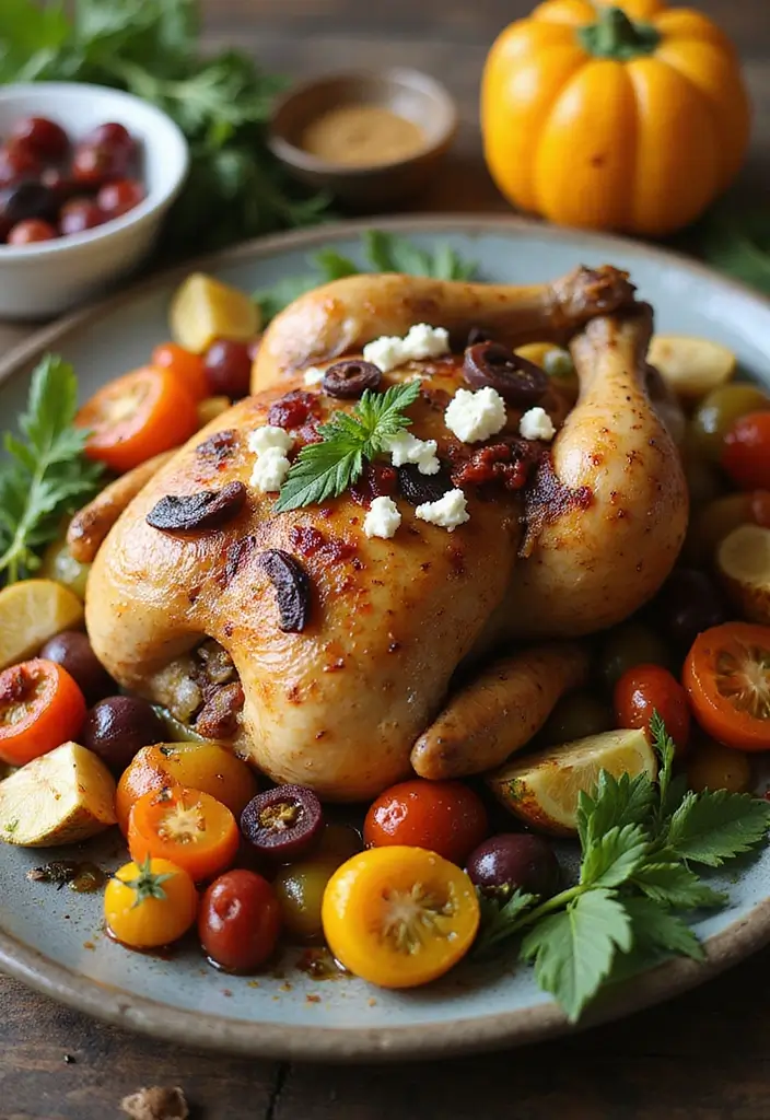 30 Ina Garten Roast Chicken Recipes That Feel Fancy & Foolproof - 8. Mediterranean Roast Chicken