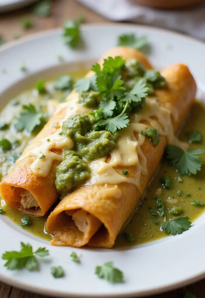 30 Mexican Food Recipes Chicken Lovers Will Devour - 2. Healthy Chicken Enchiladas
