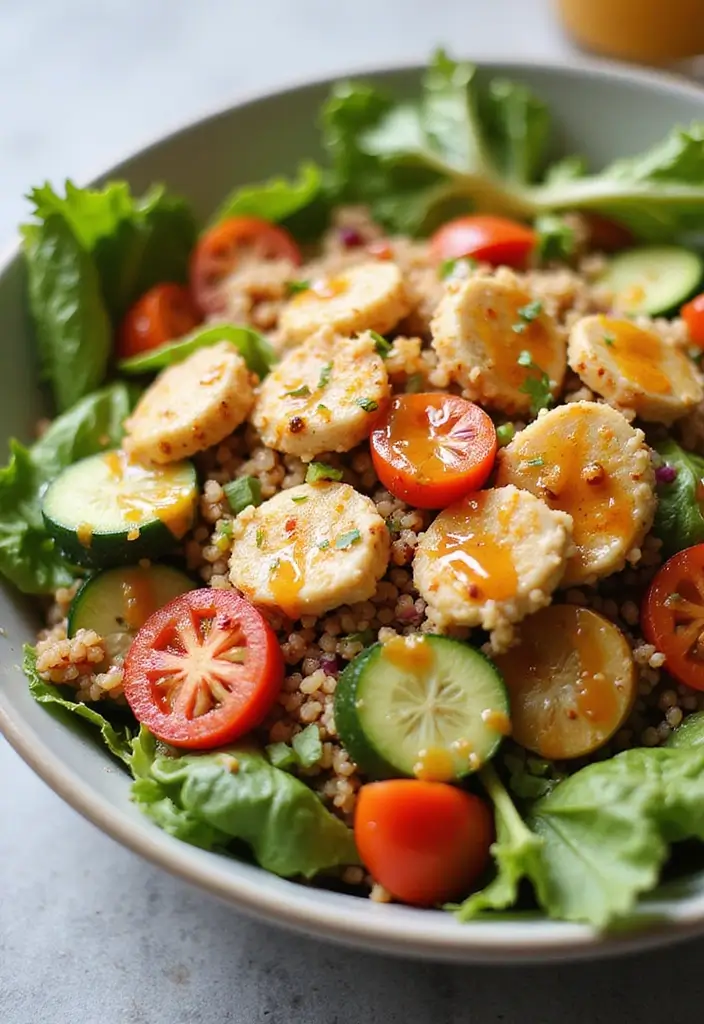 30 Mexican Food Recipes Chicken Lovers Will Devour - 21. Chicken and Quinoa Salad