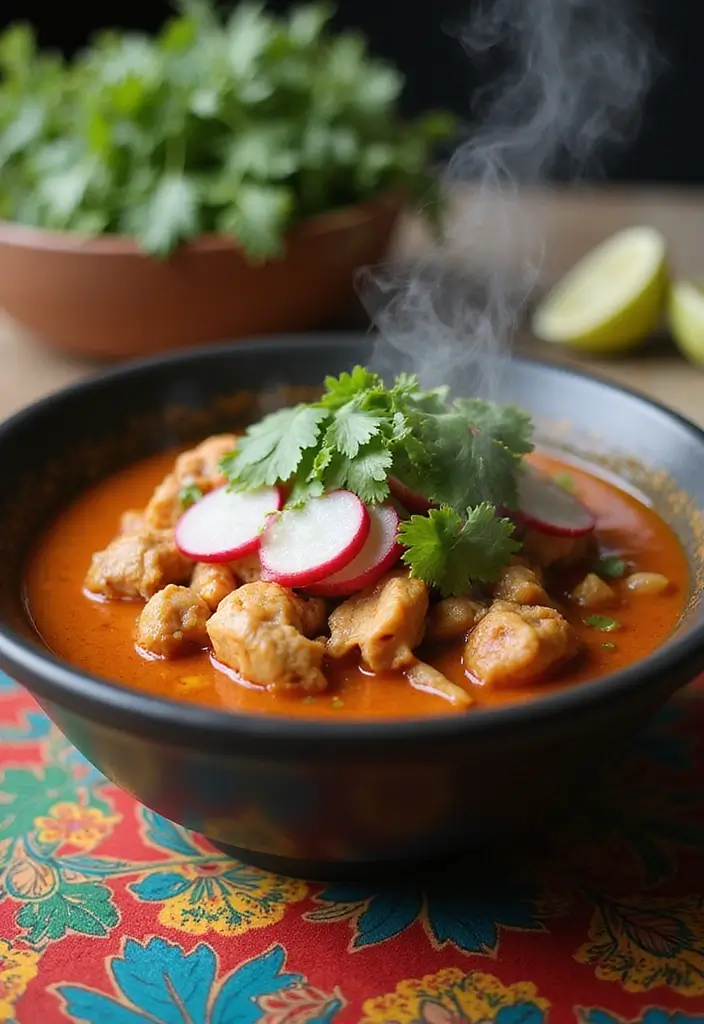 30 Mexican Food Recipes Chicken Lovers Will Devour - 23. Chicken Posole