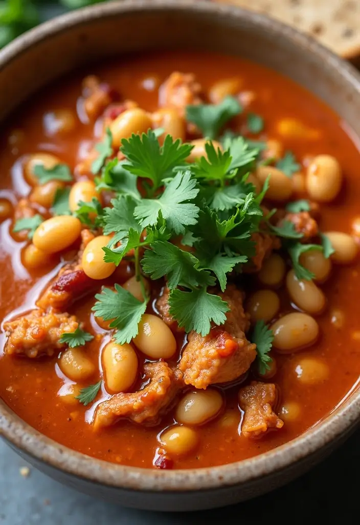 30 Mexican Food Recipes Chicken Lovers Will Devour - 29. Chicken and White Bean Chili