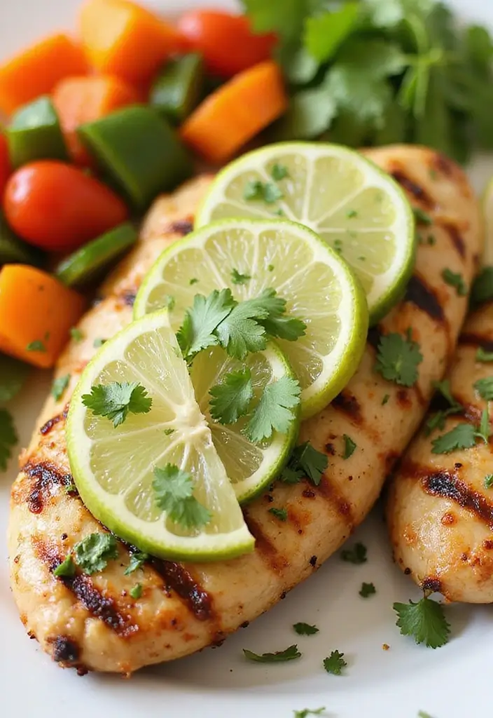 30 Mexican Food Recipes Chicken Lovers Will Devour - 3. Cilantro Lime Chicken