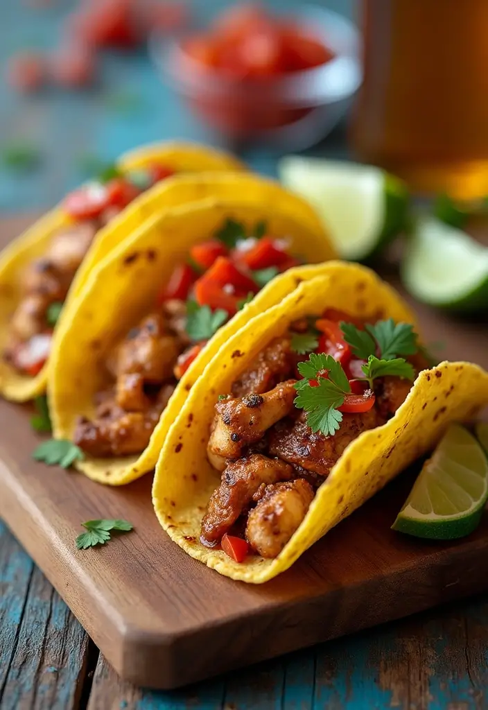 30 Mexican Food Recipes Chicken Lovers Will Devour - 30. Chicken and Chorizo Tacos