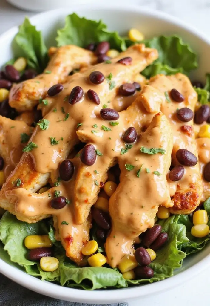 30 Mexican Food Recipes Chicken Lovers Will Devour - 6. Chipotle Chicken Salad