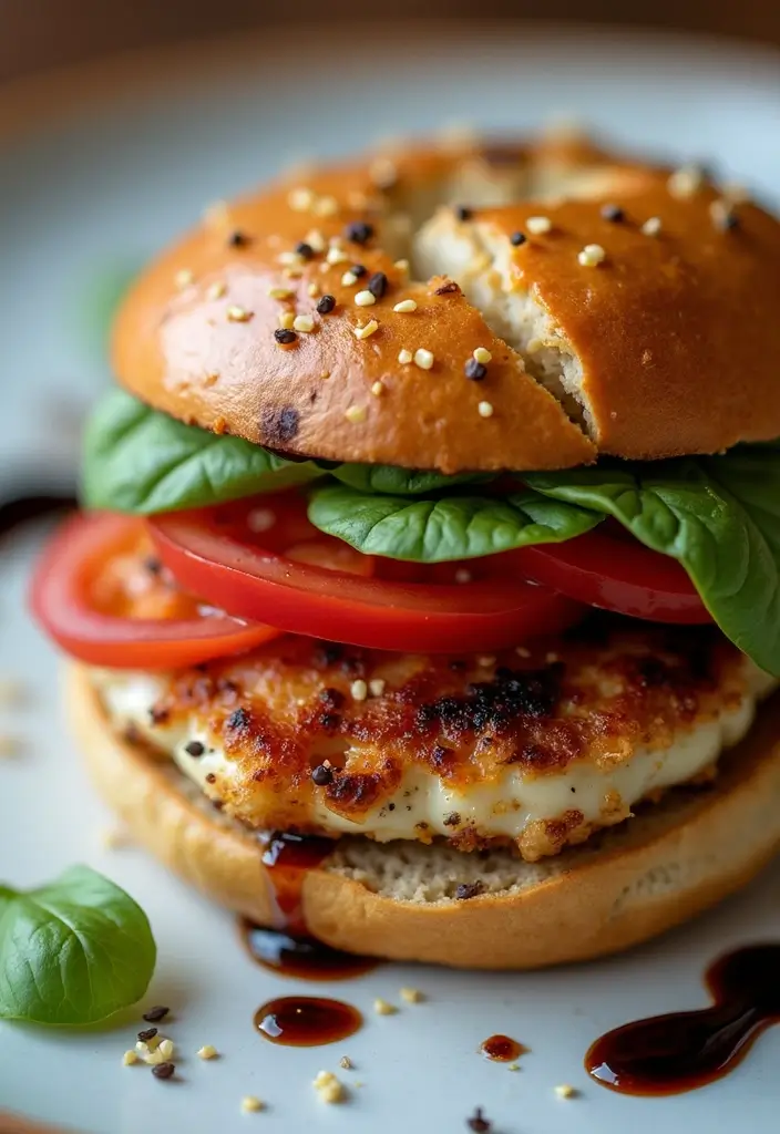30 Rotisserie Chicken Sandwich Recipes That Are Fresh & Filling - 12. Caprese Chicken Sandwich