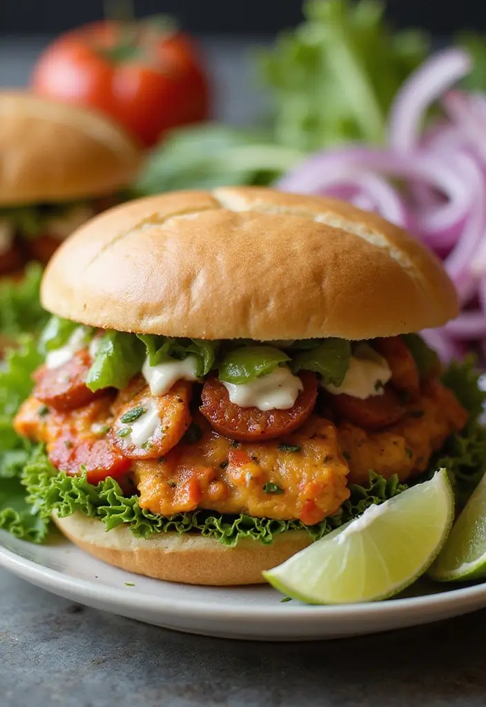 30 Rotisserie Chicken Sandwich Recipes That Are Fresh & Filling - 2. Mediterranean Chicken Sandwich