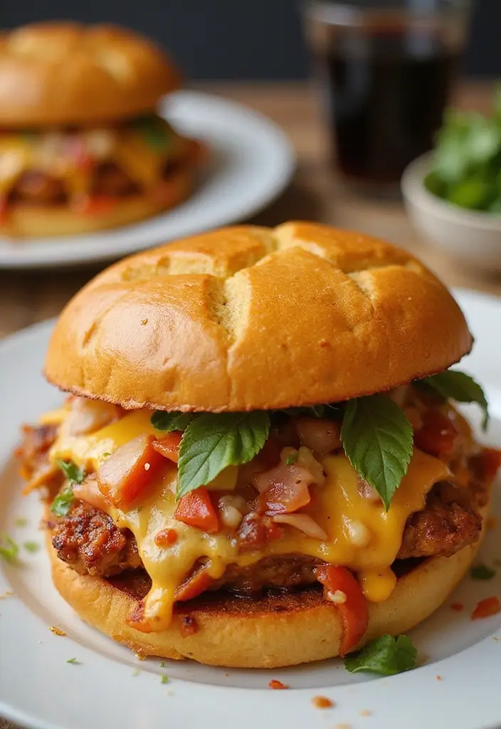 30 Rotisserie Chicken Sandwich Recipes That Are Fresh & Filling - 22. Chicken and Veggie Pizza Sandwich