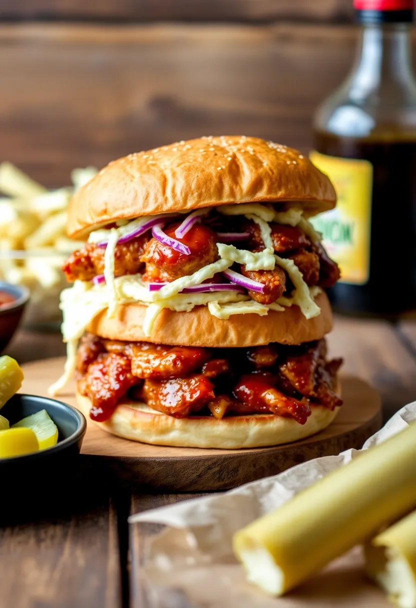30 Rotisserie Chicken Sandwich Recipes That Are Fresh & Filling - 3. BBQ Chicken Sandwich